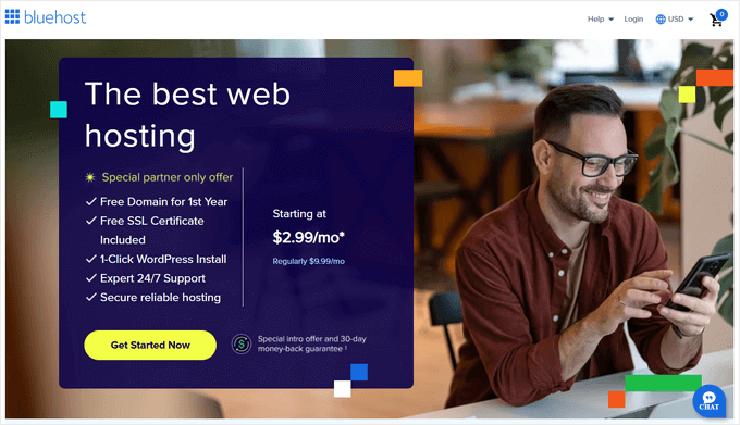 Bluehost web hosting